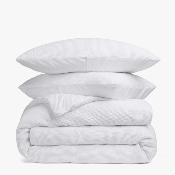 Parachute Other - Parachute Home Waffle Duvet Cover Set in White